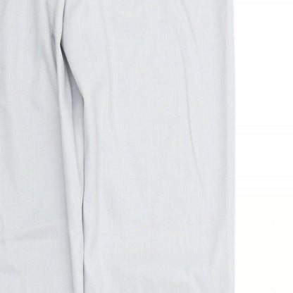 Womens UK Size 10 Marks and Spencer Regular Fit  Grey Trousers