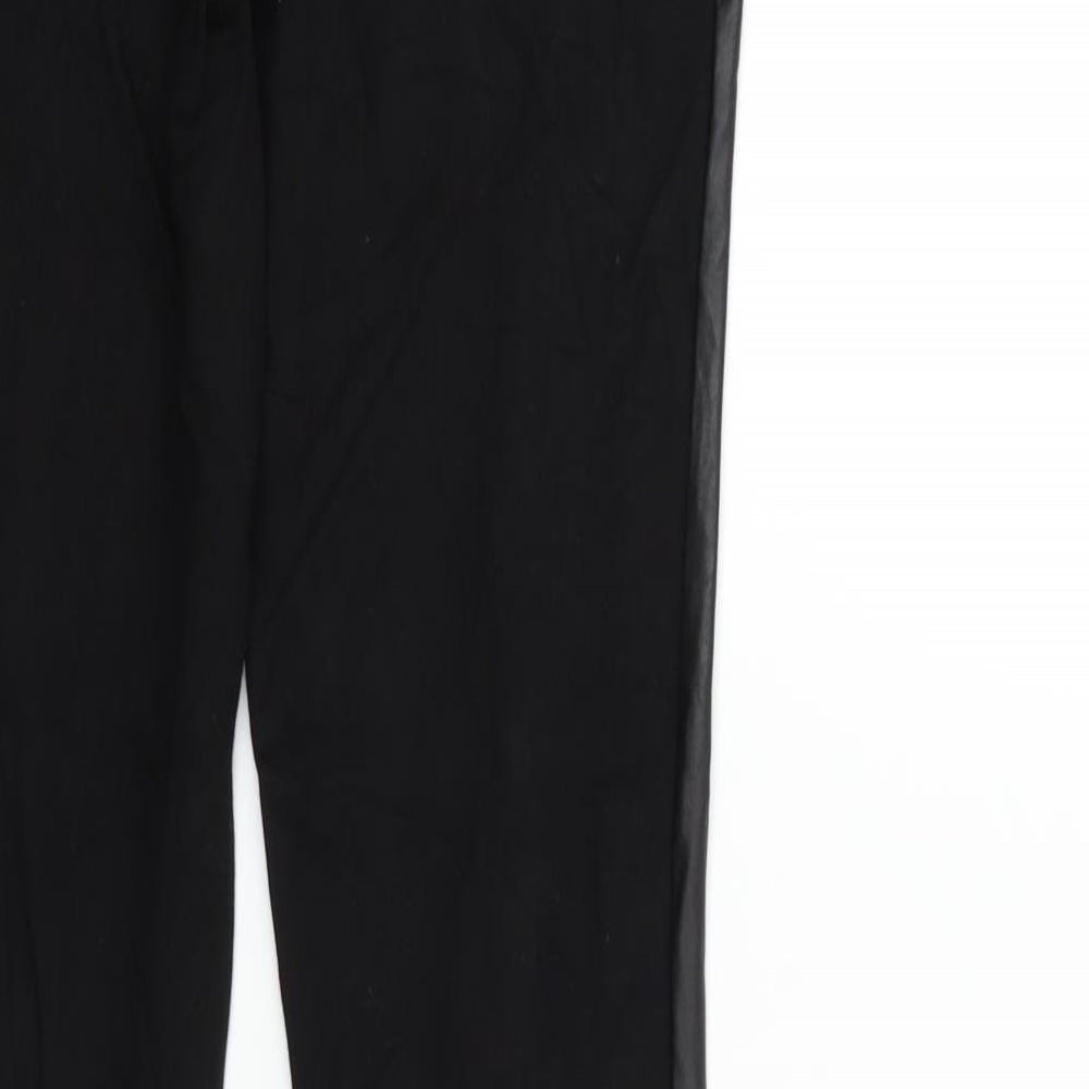 Seraphine Womens Black   Jegging Trousers Size 6 L29 in