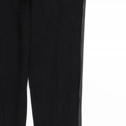Seraphine Womens Black   Jegging Trousers Size 6 L29 in