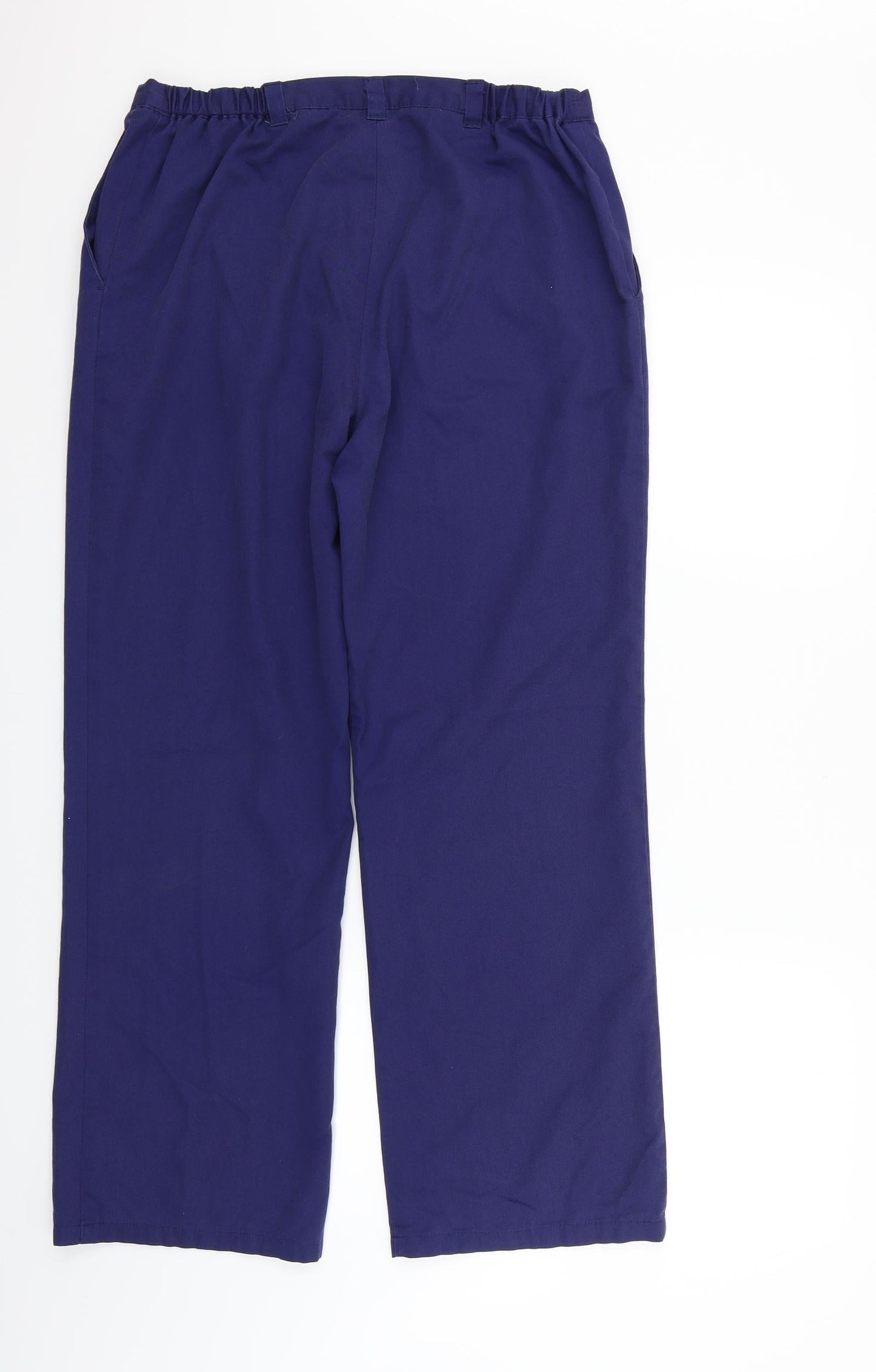 Rizla Womens Blue   Trousers  Size 16 L28 in