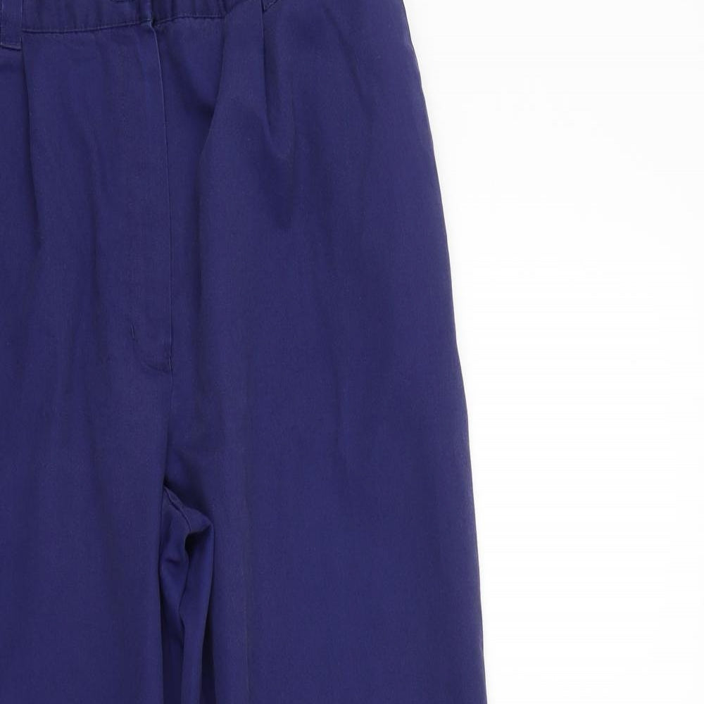 Rizla Womens Blue   Trousers  Size 16 L28 in