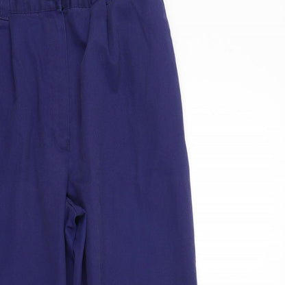 Rizla Womens Blue   Trousers  Size 16 L28 in
