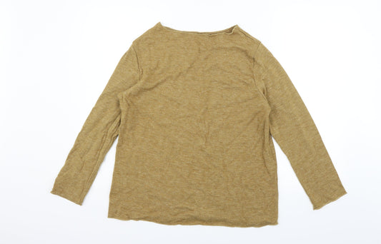 Preworn Womens Silver   Pullover Jumper Size M