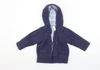 M&Co Girls Blue   Jacket  Size 12-18 Months