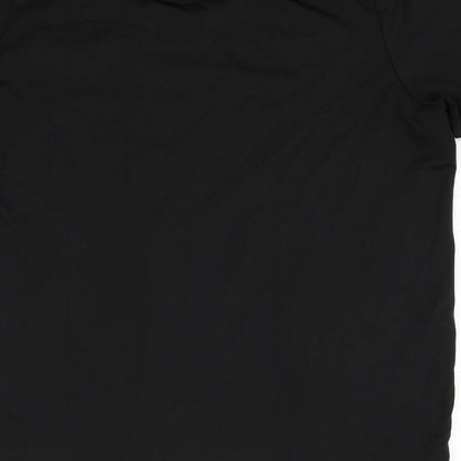 Corporate Wear Womens Black   Basic T-Shirt Size L