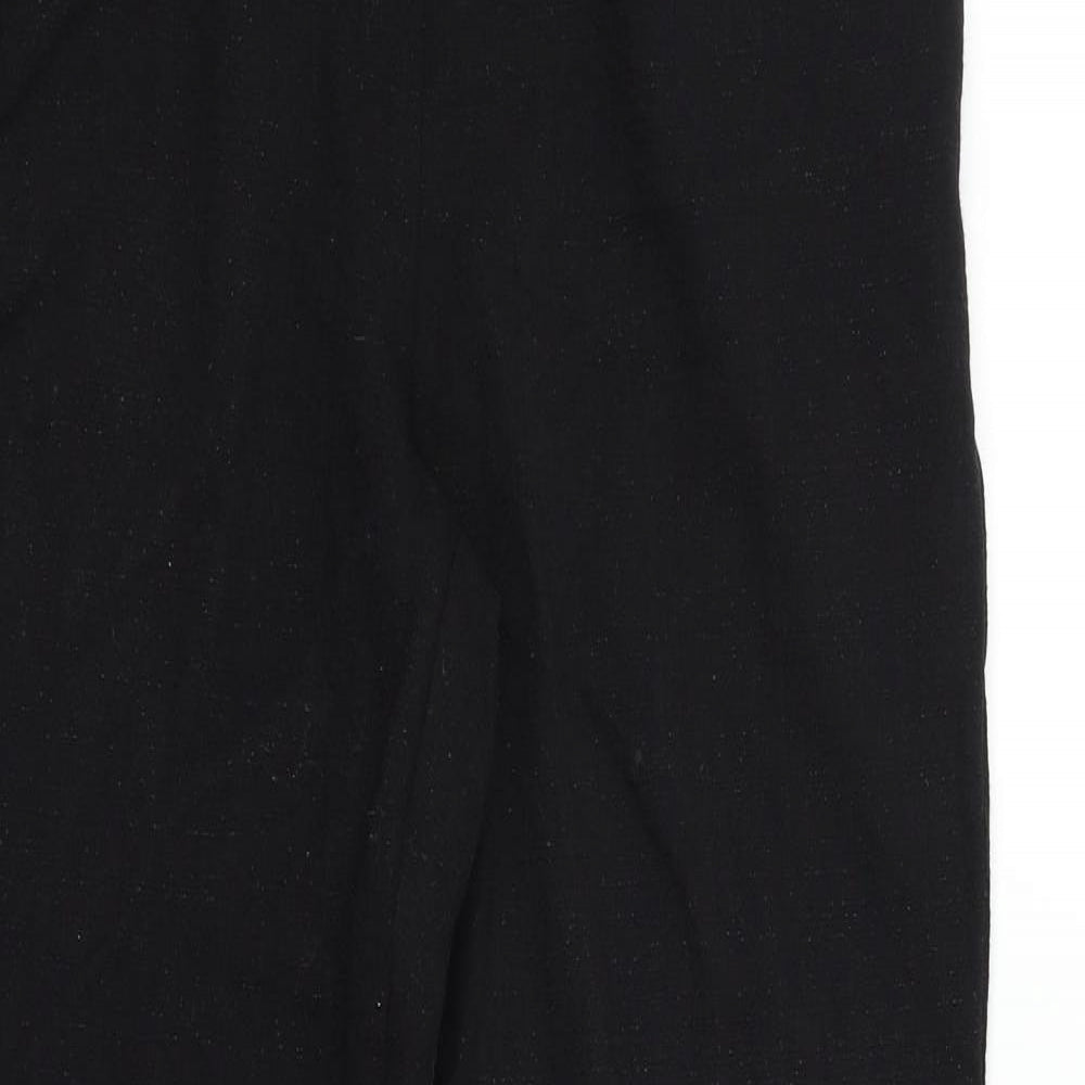 Soon Womens Black   Trousers  Size 10 L25 in