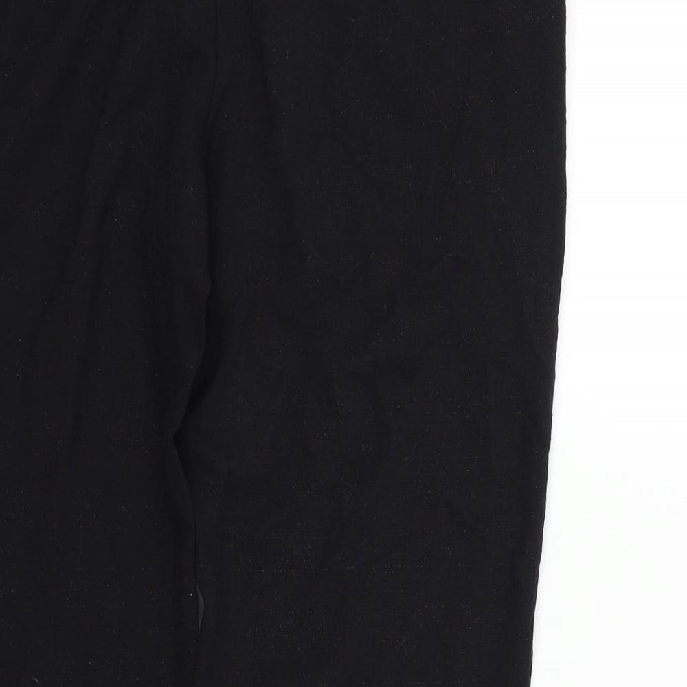 Soon Womens Black   Trousers  Size 10 L25 in