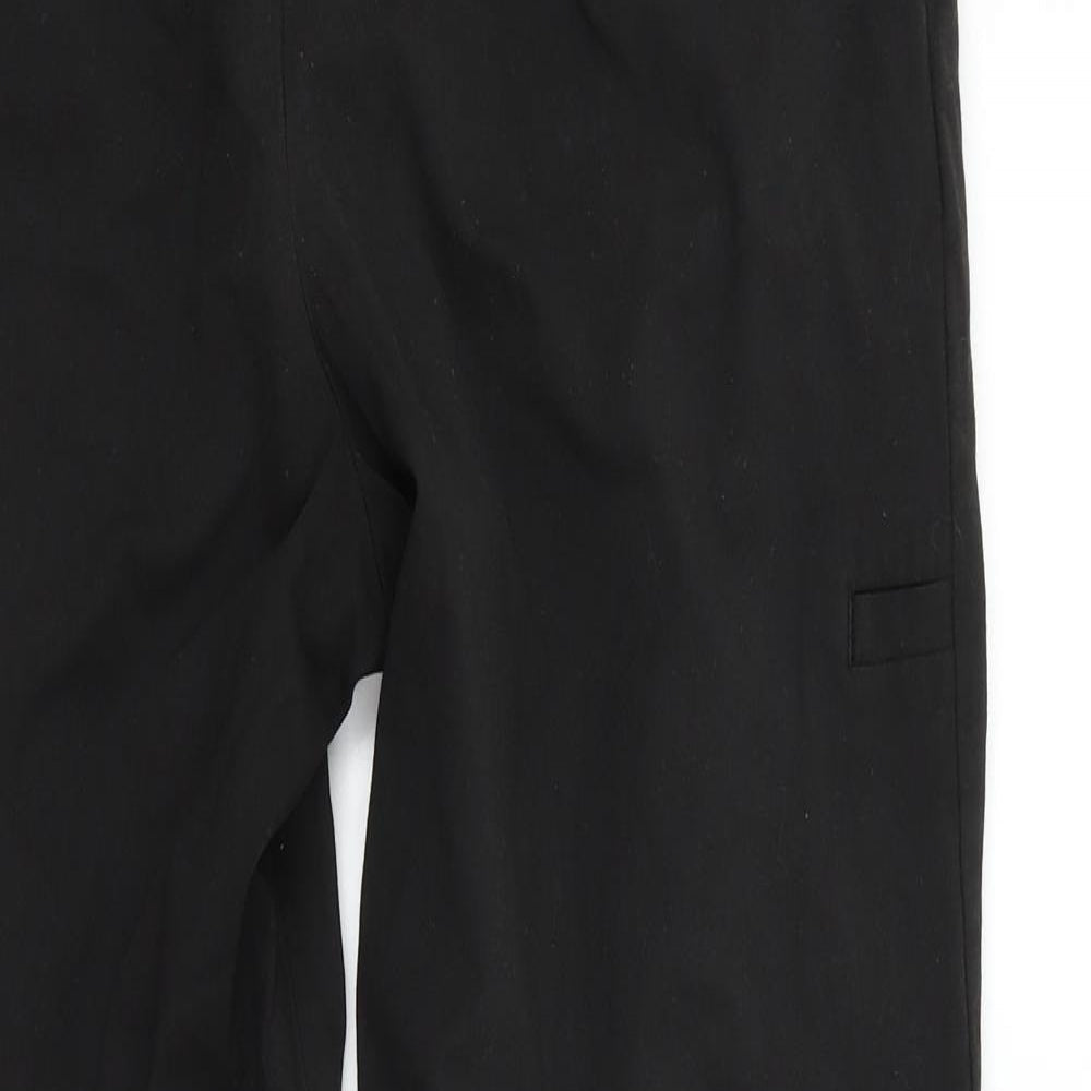 Womens UK Size 34 in Marks and Spencer Regular Fit  Black Trousers