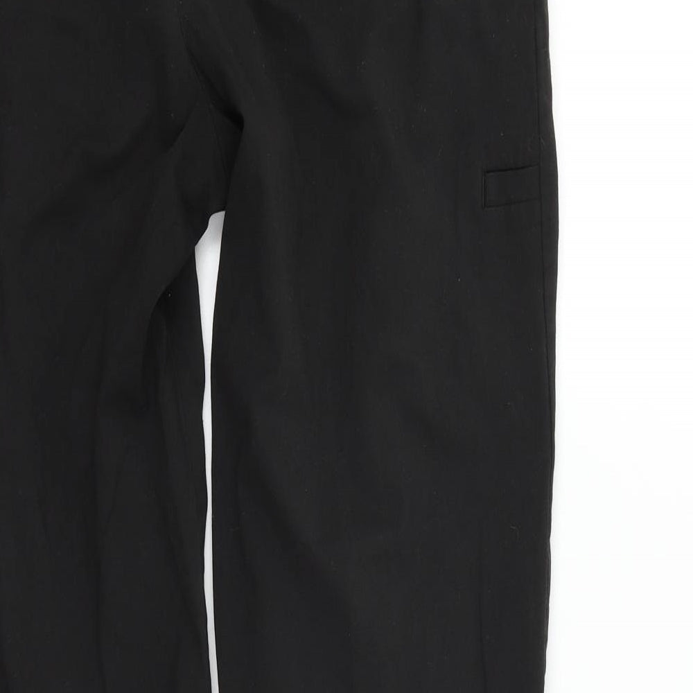 Womens UK Size 34 in Marks and Spencer Regular Fit  Black Trousers