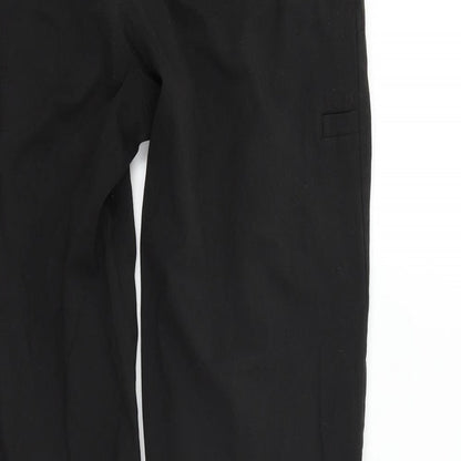 Womens UK Size 34 in Marks and Spencer Regular Fit  Black Trousers