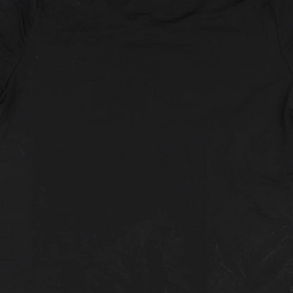 Womens UK Size L incorporatewear Black Basic Blouse