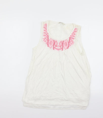 George Womens White   Fit & Flare  Size 10  - washable marks