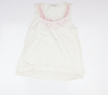 George Womens White   Fit & Flare  Size 10  - washable marks