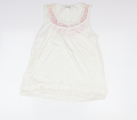 George Womens White   Fit & Flare  Size 10  - washable marks