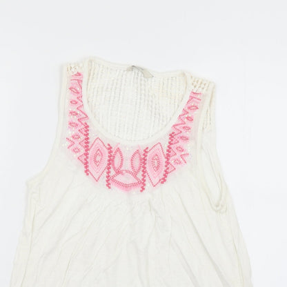 George Womens White   Fit & Flare  Size 10  - washable marks