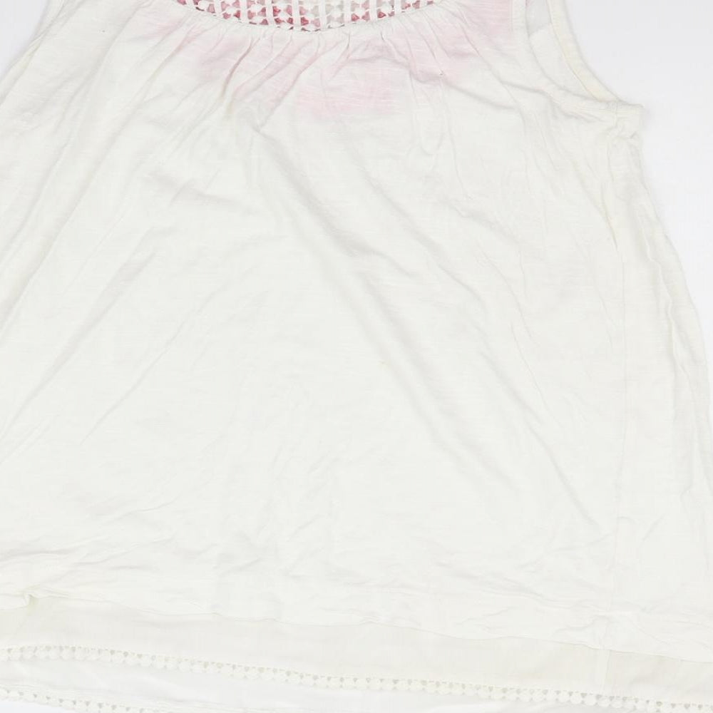 George Womens White   Fit & Flare  Size 10  - washable marks