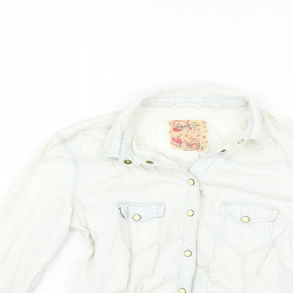 deniem & co Womens White   Jacket  Size 8