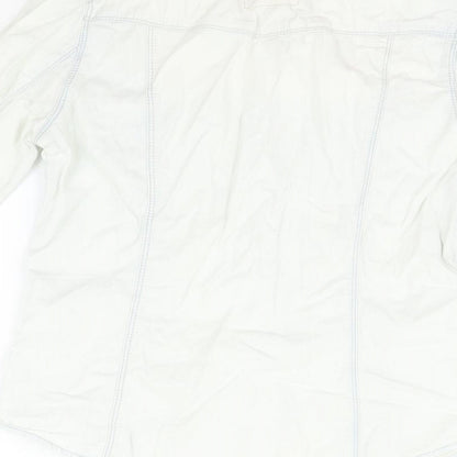 deniem & co Womens White   Jacket  Size 8