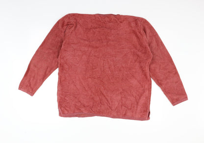 fragrance Womens Red   Cape Jumper Size M