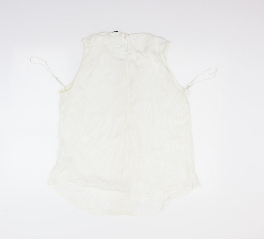 TU Womens Yellow   Basic Blouse Size 20