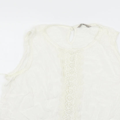 TU Womens Yellow   Basic Blouse Size 20