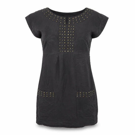 Limited Collection Womens Grey Houndstooth  Fit & Flare  Size 10