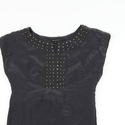 LIMITED COLLECTION Womens Grey Houndstooth  Fit & Flare  Size 10