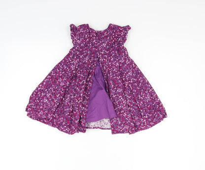 mamas & papas Boys Purple   Fit & Flare  Size 18 Months