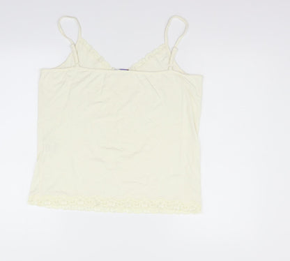 Damart Womens White   Basic Tank Size 20