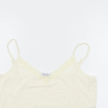 Damart Womens White   Basic Tank Size 20