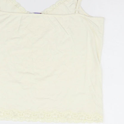 Damart Womens White   Basic Tank Size 20