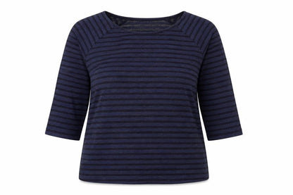 Next Womens Blue Striped  Pullover Jumper Size 20