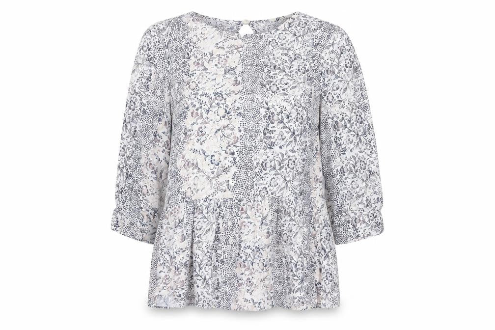 Womens UK Size 12 NEXT White Basic Blouse