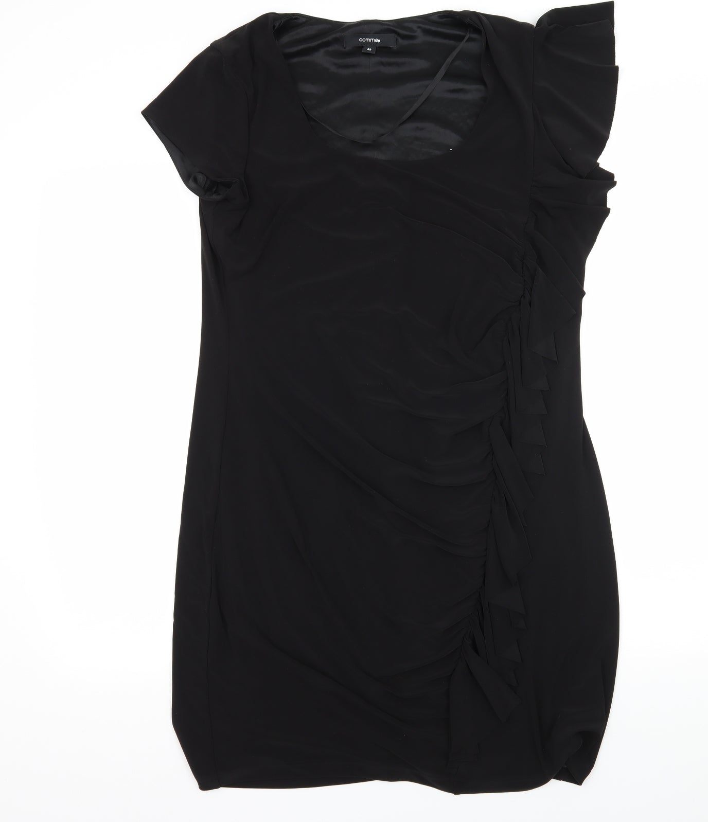 Comma Womens Black   A-Line  Size 14