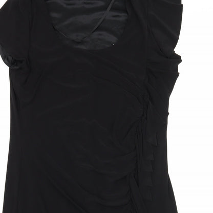 Comma Womens Black   A-Line  Size 14