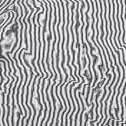 COSSET Womens White Striped  Basic Blouse Size M