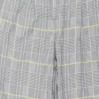 Womens UK Size 14 Preworn Regular Fit  Grey Trousers