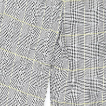 Womens UK Size 14 Preworn Regular Fit  Grey Trousers