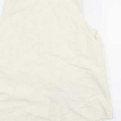 Bonmarché Womens Ivory   Basic Blouse Size 14