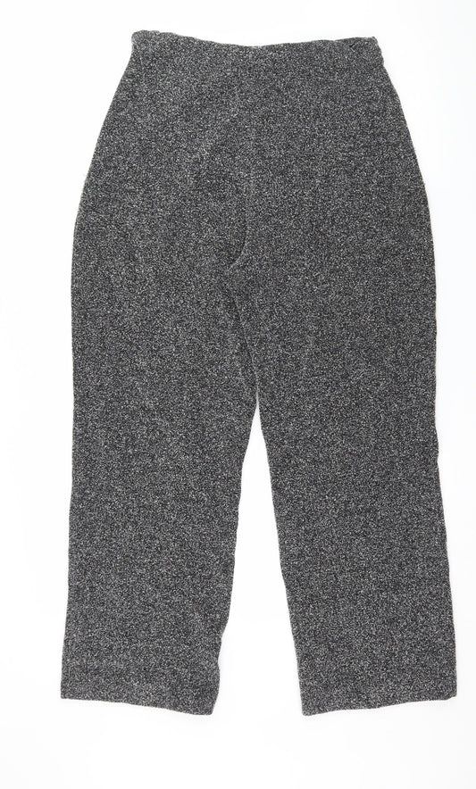 DASH Womens Grey  Jersey Trousers  Size 12 L26 in