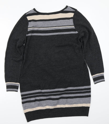 BHS Womens Grey   Pullover Jumper Size 14