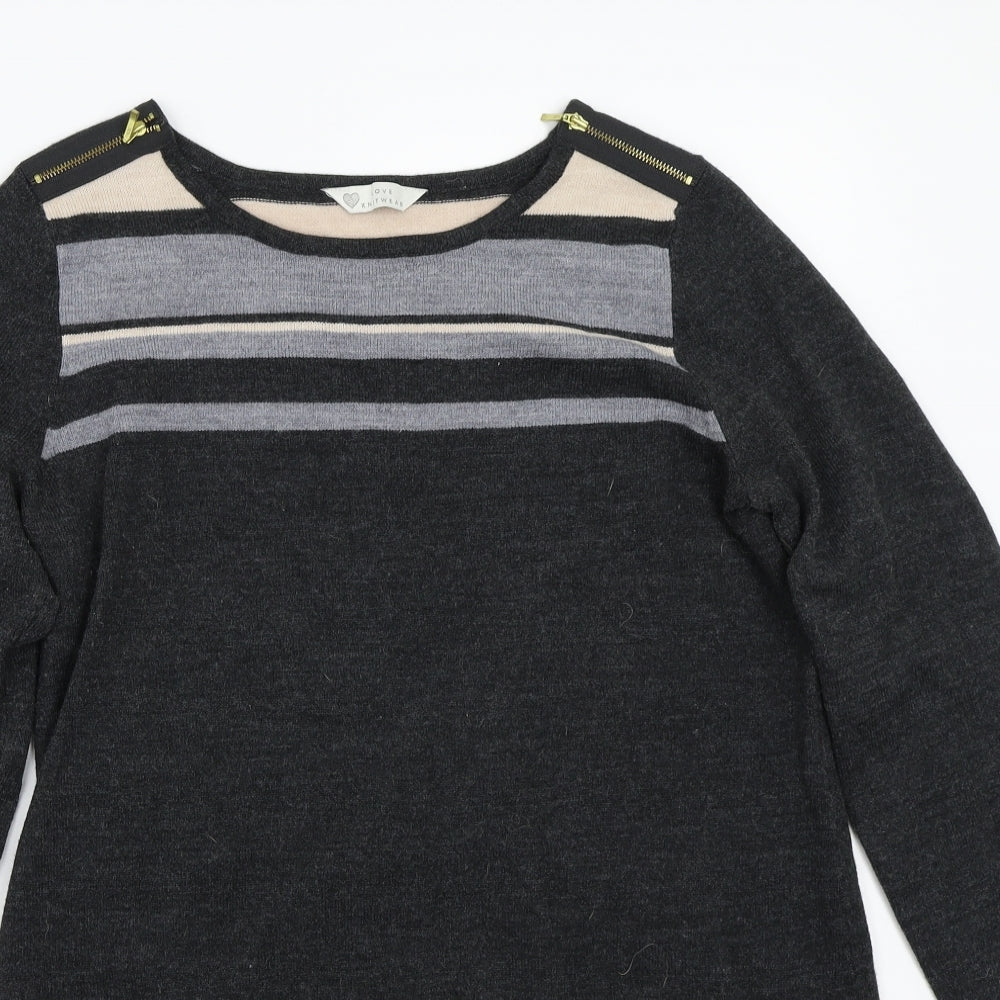 BHS Womens Grey   Pullover Jumper Size 14
