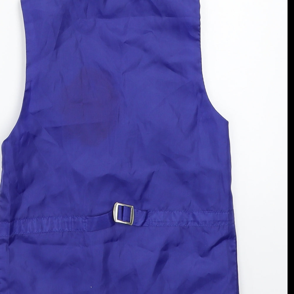 VivaKi Boys Blue   Jacket Waistcoat Size 5 Years