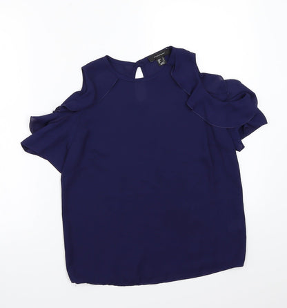 Primark Womens Blue   Basic T-Shirt Size 6