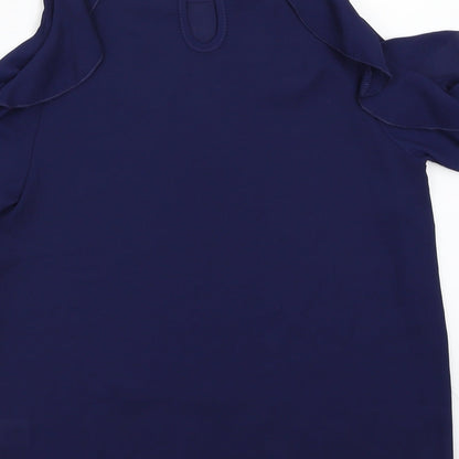 Primark Womens Blue   Basic T-Shirt Size 6