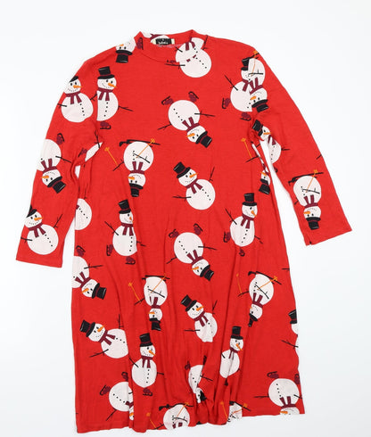 Papaya Womens Red   A-Line  Size 8