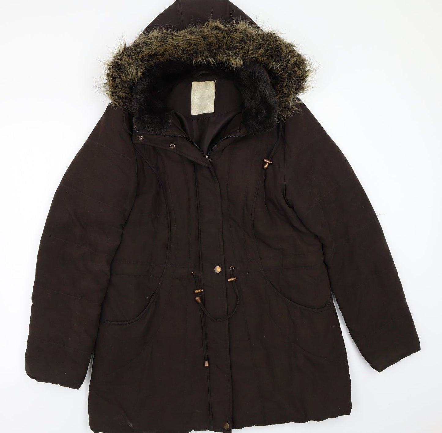 Womens UK Size 14 BHS Brown Jacket