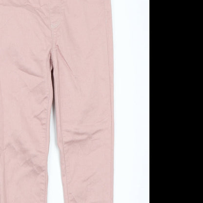 Dorothy Perkins Womens Pink   Skinny Jeans Size 6 L24 in