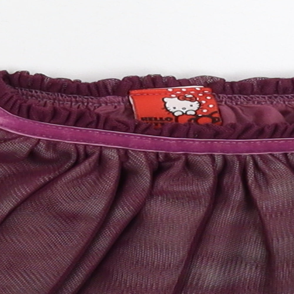 Hello Kitty Girls Purple   Tutu Skirt Size 0-3 Months