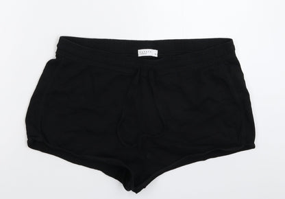 Papaya Womens Black   Hot Pants Shorts Size 14